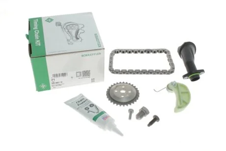 Комплект цепи насоса масляного VW Golf V/VI 07-13/Skoda Octavia 1.4 TSI 08-13 INA 558 0067 10