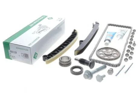 Комплект цепи ГРМ VW Caddy III 1.2 TSI 10-15 (цепь, башмак, натяжитель), (пр-во) INA 559 1807 40