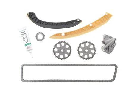 Комплект цепи ГРМ Skoda Fabia I/Roomster 1.2i, 03-15, 47/51kw INA 559 1820 30