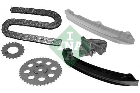 Комплект цепи ГРМ Skoda Fabia 1.2i 01-08, 40/44kw, AWY/BMD/BBM/CHFA INA 559 1827 30