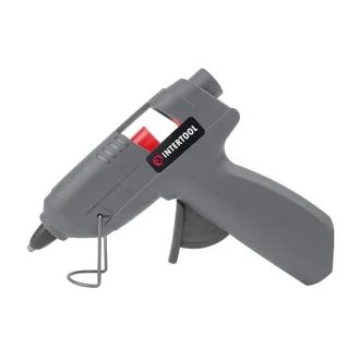 Пистолет клеевой 10Вт, 230В, под стержни 7-8мм, 6-10г/мин.(INTERTOOL) Intertool RT-1009