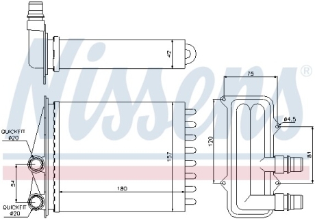 Розпилювач омивача IVECO 4432041