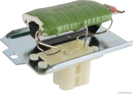 Резистор вентилятора пічки, постійний JAKOPARTS 75614919 (фото 1)