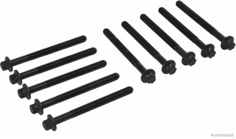 Болт головки циліндрів (компл.) 10 шт. Nissan Juke 1 -19, Renault Clio 4 -21 JAKOPARTS J1288010