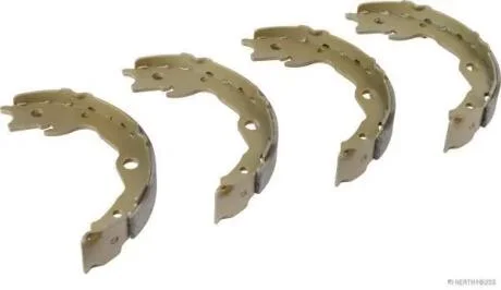 Колодки тормозные барабанные стояночные. тормоз NISSAN, TOYOTA (выр-во Jakoparts) JAKOPARTS J3511001