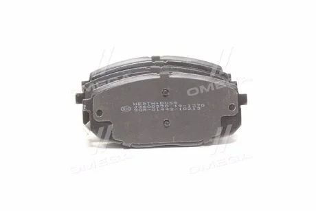 Колодки тормозные передние дисковые HYUNDAI, KIA (выр-во Jakoparts) JAKOPARTS J3600330