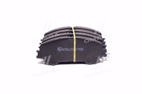 Колодки тормозные дисковые передние Nissan, Renault (выр-во) JAKOPARTS J3601007