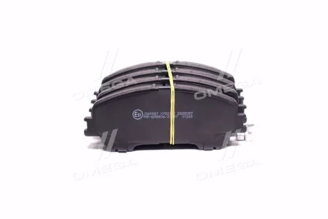 Колодки тормозные дисковые передние Nissan, Renault (выр-во Jakoparts) JAKOPARTS J3601007