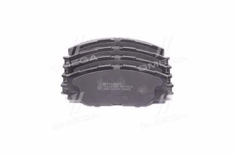 Колодки гальмівні передні LEXUS, TOYOTA (вир-во Jakoparts) JAKOPARTS J3602124