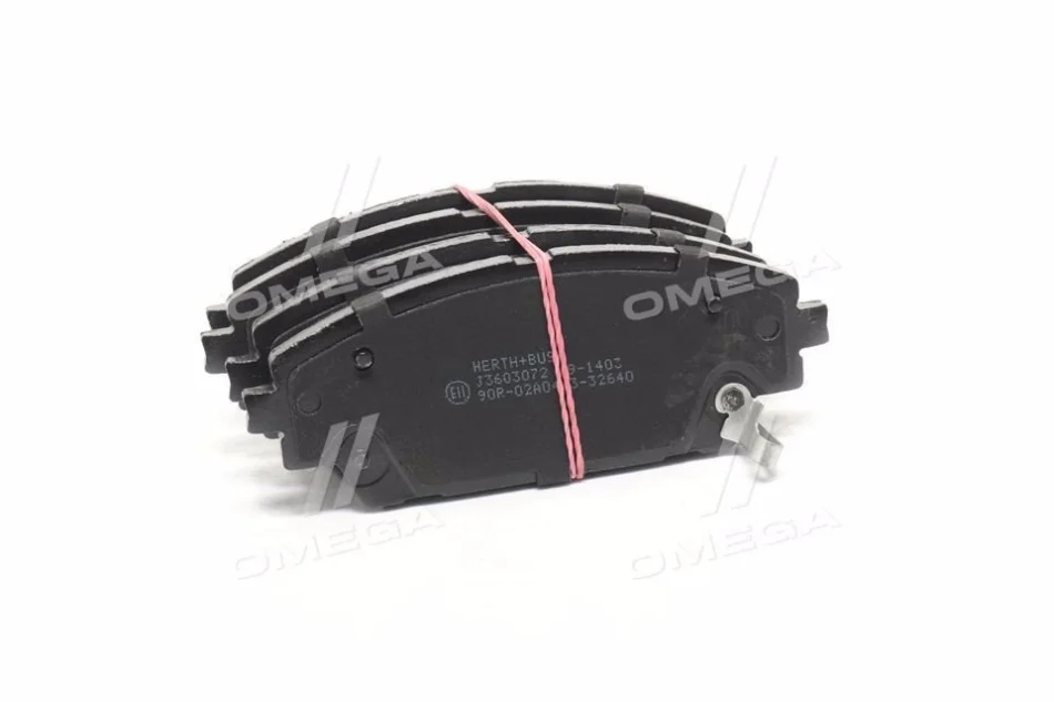 Колодки тормозные передние дисковые Mazda CX-3 15-, Mazda3 13- (выр-во Jakoparts) JAKOPARTS J3603072 (фото 1)
