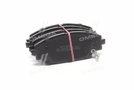 Колодки тормозные передние дисковые Mazda CX-3 15-, Mazda3 13- (выр-во Jakoparts) JAKOPARTS J3603072