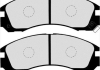 Колодки тормозные дисковые передние MITSUBISHI (выр-во) JAKOPARTS J3605031 (фото 2)