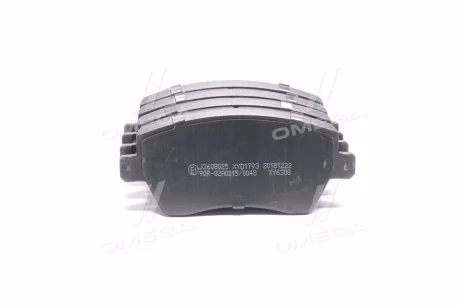Тормозные колодки Nissan MICRA (K13) 10-; NOTE 13-; Suzuki SWIFT 05- (выр-во Jakoparts) JAKOPARTS J3608025