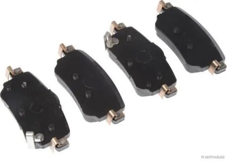 Колодки гальмівні дискові задн. Nissan Leaf 2 17-, Renault Kadjar 15- JAKOPARTS J3611008