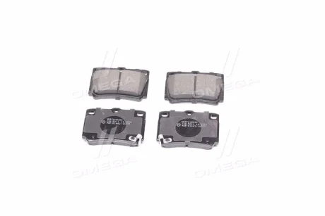 Колодки тормозные задние дисковые Mitsubishi (выр-во Jakoparts) JAKOPARTS J3615011