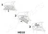 Фільтр салону HONDA Prelude -00 JAPANPARTS FAA-H010 (фото 2)