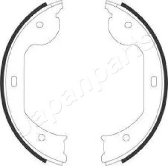BMW К-т гальм. колодок стоянкового гальмоза 5 E60, 7 E65/E66, X5 E53, X3 E83 JAPANPARTS GF-0104AF