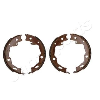 NISSAN Комплект гальмівних колодок (барабанні) X-TRAIL III 1.6-2.5 13-, RENAULT RENAULT 2.0 16- JAPANPARTS GF-1001AF