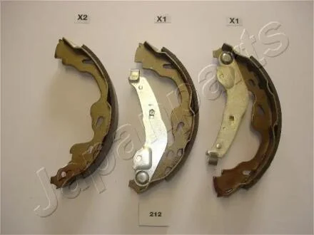 CITROEN щоки гальмівні C1,Opel Agila,Suzuki Swift,Toyota Yaris JAPANPARTS GF-212AF