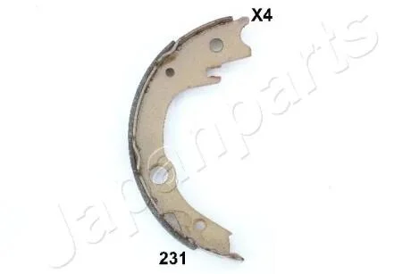 TOYOTA колодки ручного гальма Avensis 00- JAPANPARTS GF-231AF