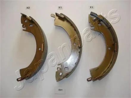 MITSUBISHI щоки гальмівні Pajero 86- JAPANPARTS GF-501AF