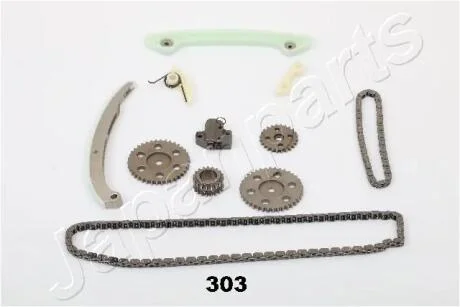 FORD К-кт. ланцюга ГРМ C-Max,Focus II,Mondeo III,Volvo 1.8/2.0 JAPANPARTS KDK-303