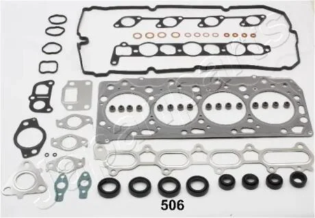 MITSUBISHI К-т прокладок верх. частини двигун. з гбц L200 2,5 05- JAPANPARTS KG-506