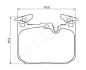 BMW колодки гальм. передні F20/F30 JAPANPARTS PA-0103AF (фото 2)