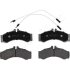 DB колодки гальмівні п/з (з датч) 408D/412D/414 Sprinter 95- JAPANPARTS PA-0574AF (фото 1)