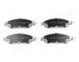 INFINITI гальмівні колодки передн. QX60, JX SUV, NISSAN MURANO III, PATHFINDER IV JAPANPARTS PA-1005AF (фото 1)