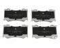 NISSAN гальмівні колодки передн. INFINITI FХ35, G37,FX50 JAPANPARTS PA-146AF (фото 1)