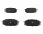 Гальмівні колодки передні MAZDA 323 2.0 V6 94-98 JAPANPARTS PA-353AF (фото 1)
