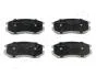 MITSUBISHI гальмівні колодки передні Colt,Lancer 88- JAPANPARTS PA-528AF (фото 1)
