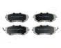 SUBARU гальмівні колодки передні Forester(SG) 2.0,2.0S 02- Impreza,Legacy JAPANPARTS PA-706AF (фото 1)