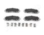 FIAT гальмівні колодки передн.Freemont,Chrysler Grand Voyager V,Lancia 2.0/3.6 11- JAPANPARTS PA-918AF (фото 1)