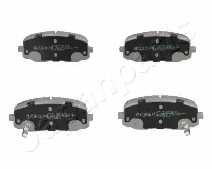 HYUNDAI гальмівні колодки передн. i10, KIA Picanto JAPANPARTS PA-K10AF