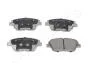 HYUNDAI гальмів.колодки передн. NF,Kia Optima 09- JAPANPARTS PA-K28AF (фото 1)