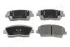 KIA Комплект гальмівних колодок STINGER (CK) 2.0 T-GDI 17- JAPANPARTS PA-K34AF (фото 1)
