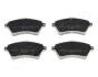 LANDROVER колодки гальмівні передні Freelander 00- JAPANPARTS PA-L03AF (фото 1)
