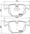 BMW Гальмівні колодки задні X5 E70/F15 JAPANPARTS PP-0116AF (фото 2)
