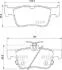 FORD колодки гальм. задн. Mondeo, Galaxy, S-Max, 14- JAPANPARTS PP-0300AF (фото 2)