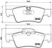 DB гальмівні колодки задн.GL/ML164, R251 JAPANPARTS PP-0515AF (фото 2)