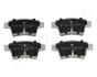 CITROEN гальмів.колодки задн.C4 Picasso,Grand Picasso 06,Peugeot 408 10- JAPANPARTS PP-0603AF (фото 1)