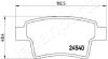 CITROEN гальмів.колодки задн.C4 Picasso,Grand Picasso 06,Peugeot 408 10- JAPANPARTS PP-0603AF (фото 2)