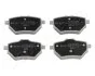 CITROEN Тормозные колодки задн.C4 Grand Picaasso, C4 Picasso 13-, PEUGEOT 308 JAPANPARTS PP-0614AF (фото 1)