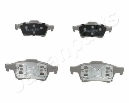NISSAN гальмівні колодки задн.Primera 01-Renault Espace,Laguna II,Ford Focus,Transit Connect,Opel,Saab JAPANPARTS PP-138AF