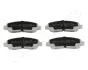 TOYOTA H колодки гальм. задн Highlander 07- JAPANPARTS PP-2000AF (фото 1)