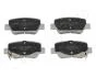 TOYOTA гальм. колодки задн. Avensis 09- JAPANPARTS PP-223AF (фото 1)
