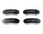 TOYOTA гальмівні колодки задн.Land Cruiser 98- JAPANPARTS PP-259AF (фото 1)