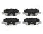 MITSUBISHI колодки гальм.задні Outlander 12-, ASX, CITROEN C4 Aircross, MAZDA 6 JAPANPARTS PP-315AF (фото 1)